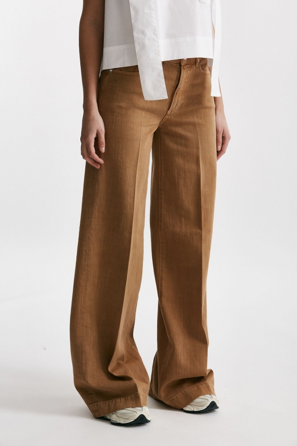 Pantalone palazzo NADIA cammello