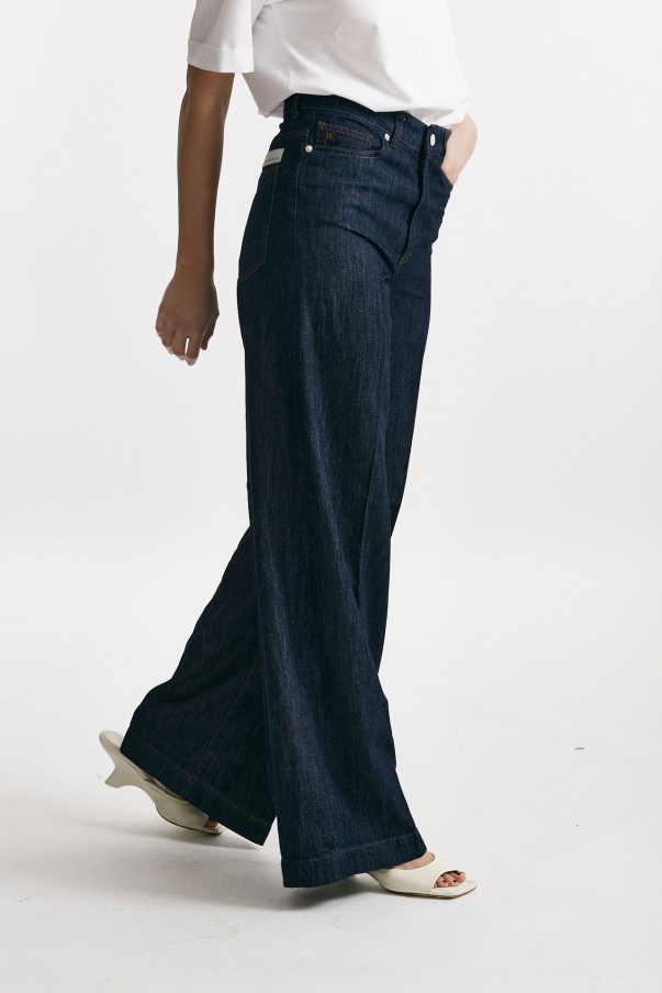 Pantalone palazzo PETRA sabbia chiaro