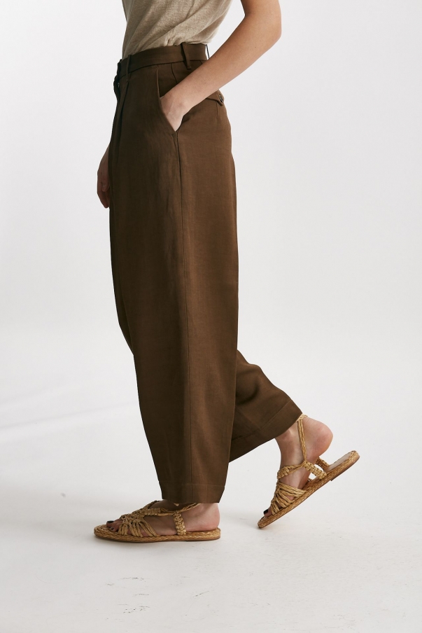 Pantalone chino RUBINO tabacco