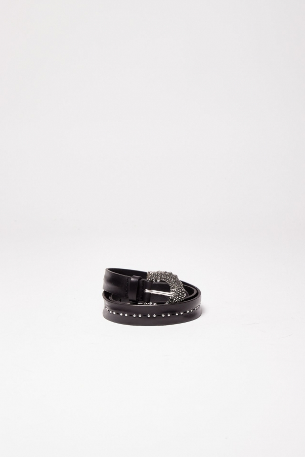 Cintura BULL SOFT D10390 in cuoio nero
