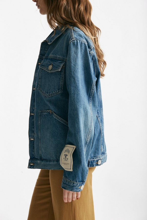 Giubbino in denim Over