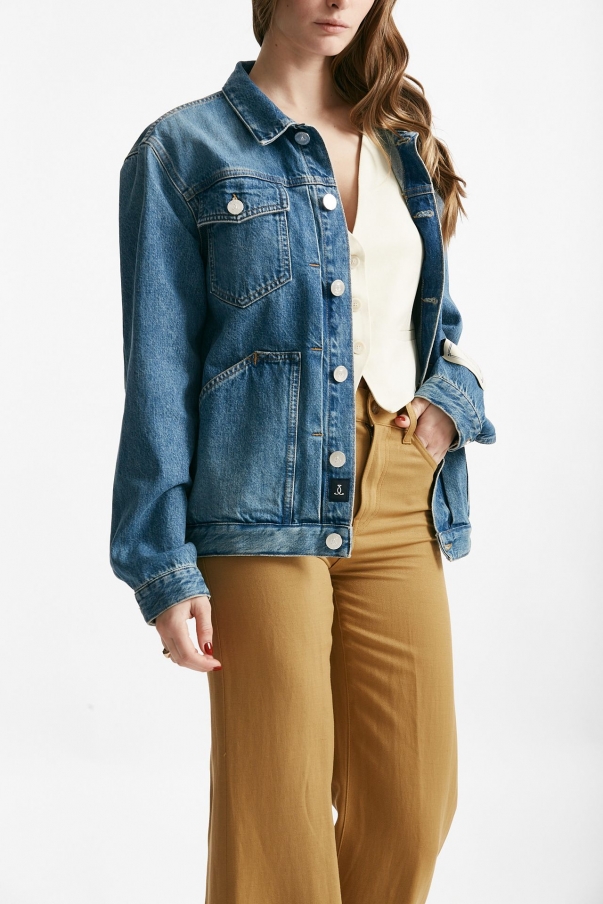 Giubbino in denim Over