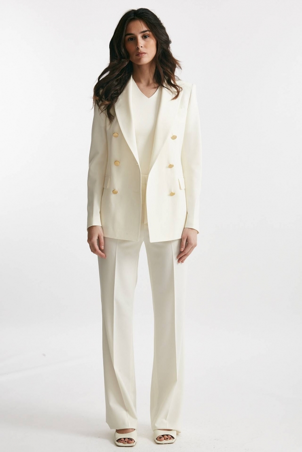 Tailleur doppiopetto T-PARIGI bianco