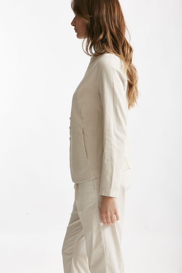 Giacca cardigan beige