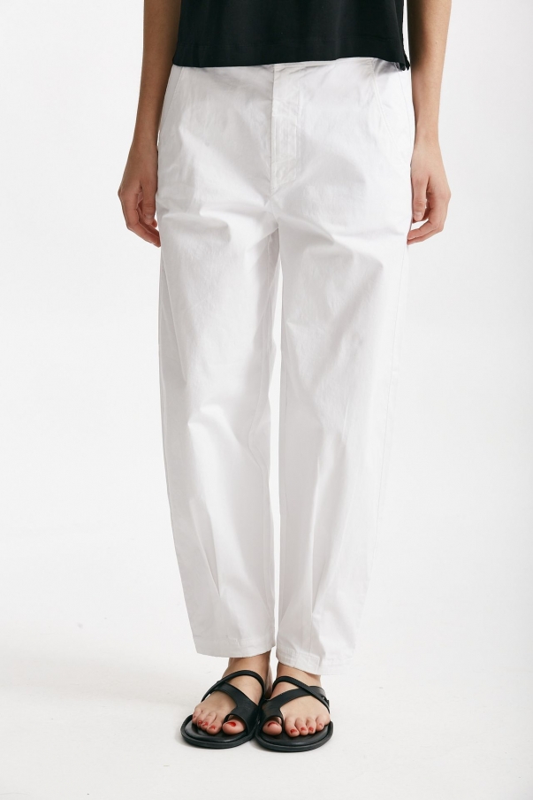 Pantalone loose bianco
