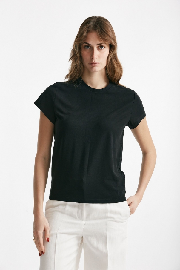 T-shirt basica ice-cotton nero 