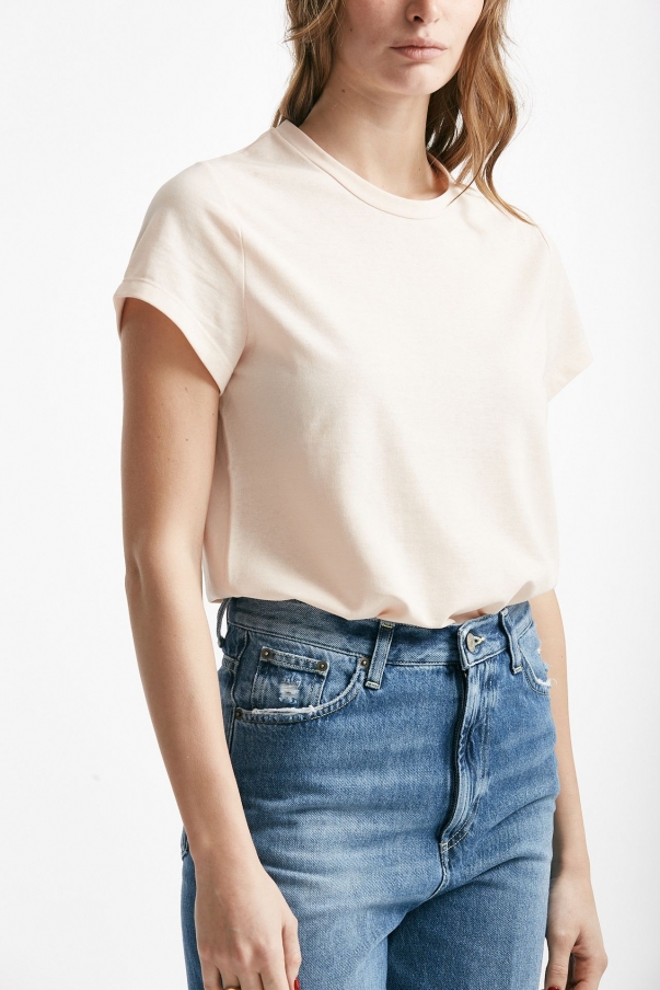 T-shirt basica ice-cotton rosa tenue