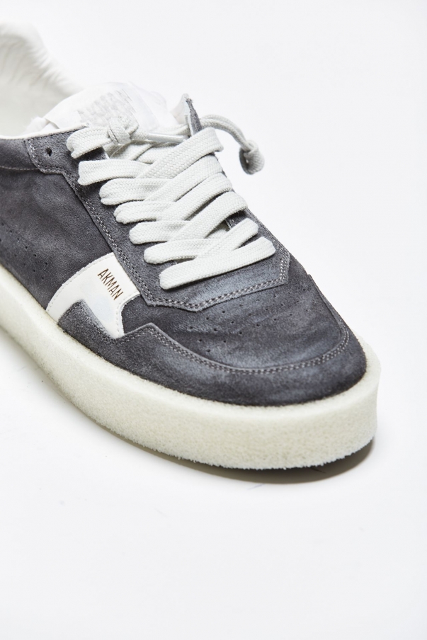 Sneakers in suede grigio
