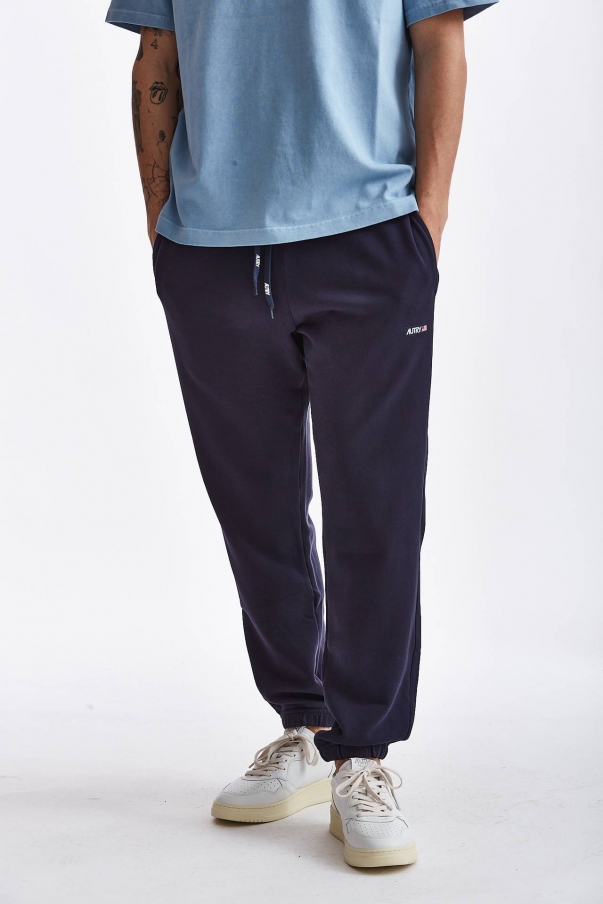 Pantalone jogging cotone blu