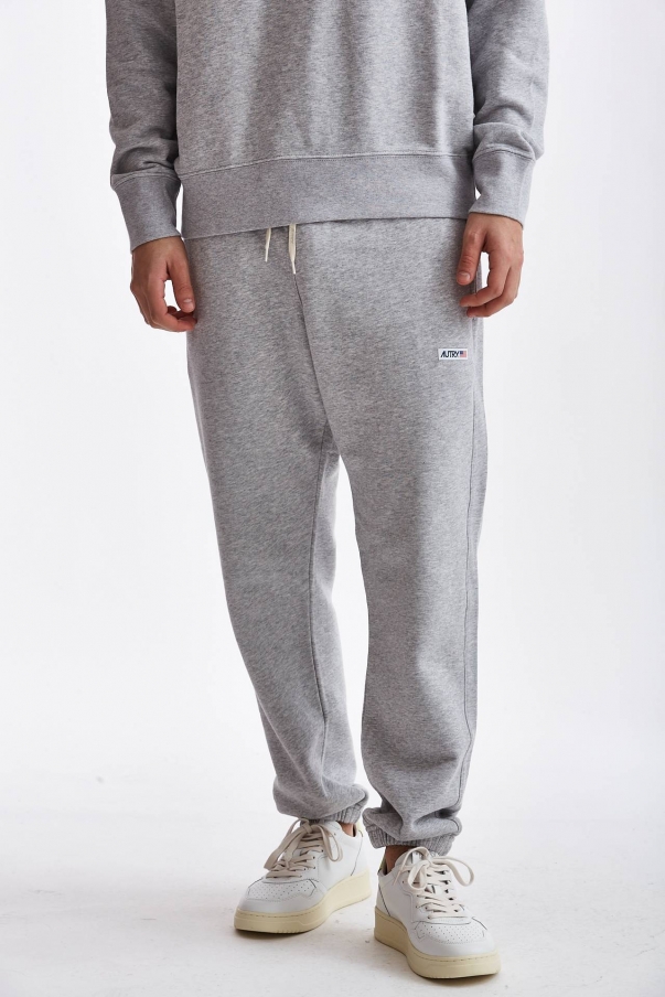 Pantalone jogging cotone grigio