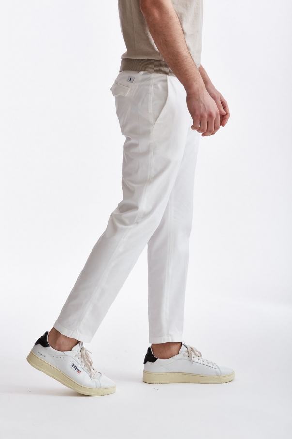 Pantalone PRINCE in cotone bianco