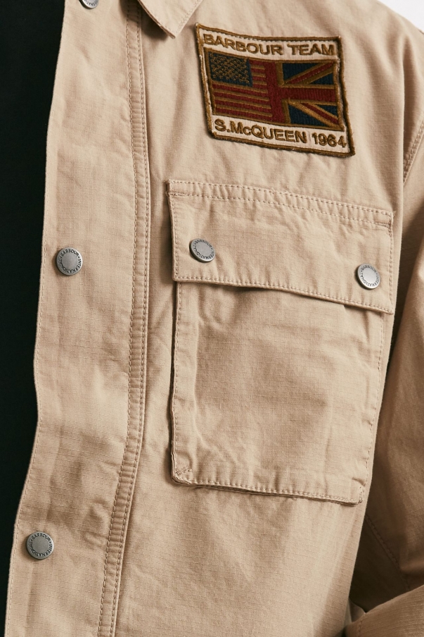 Giacca WORKERS CASUALS in cotone beige