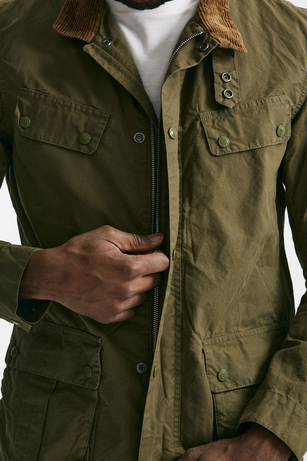 Giacca SUMMER WASH DUKE verde militare