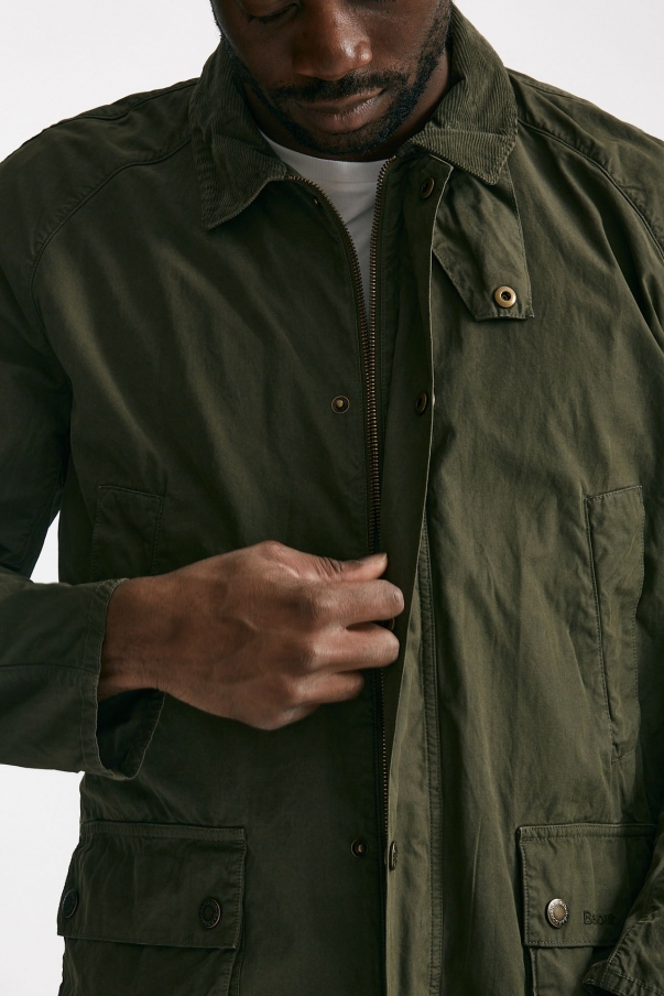 Giacca ASHBY CASUAL in cotone verde