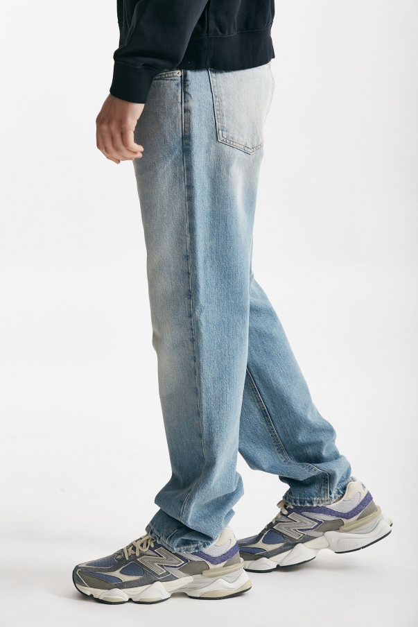 Jeans in cotone fermo Lavaggio chiaro