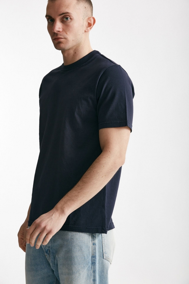 T-shirt in cotone blu