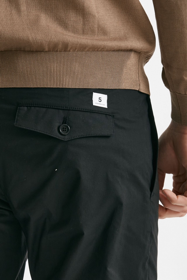 Pantalone in cotone stretch PRINCE PENCES nero