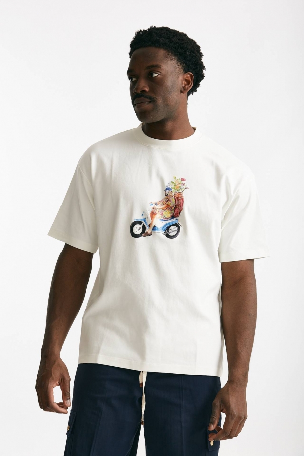 T-shirt in cotone bianco