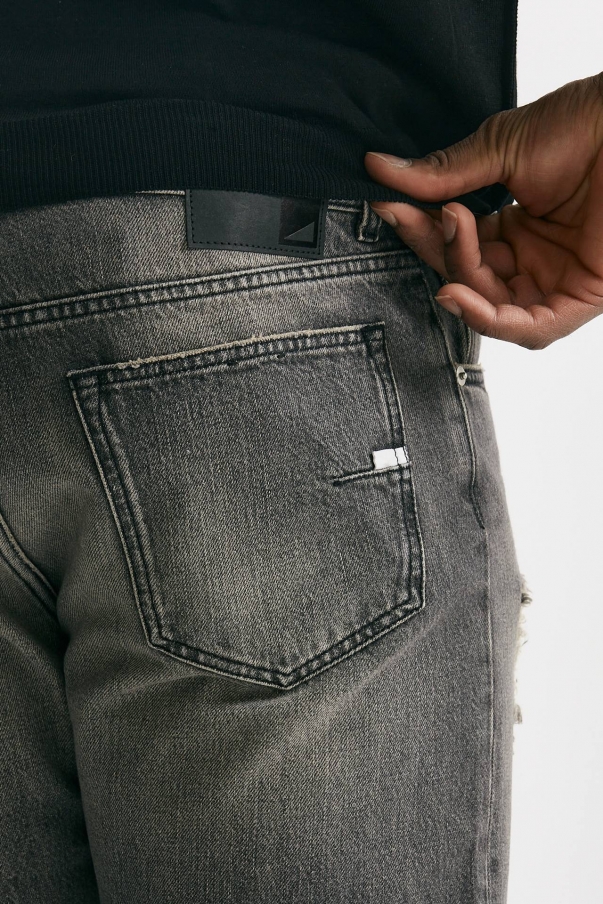 Jeans ARROW cotone grigio fermo stone washed