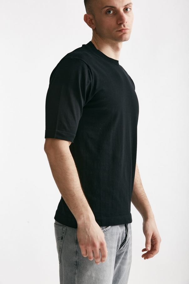 T shirt in cotone nero