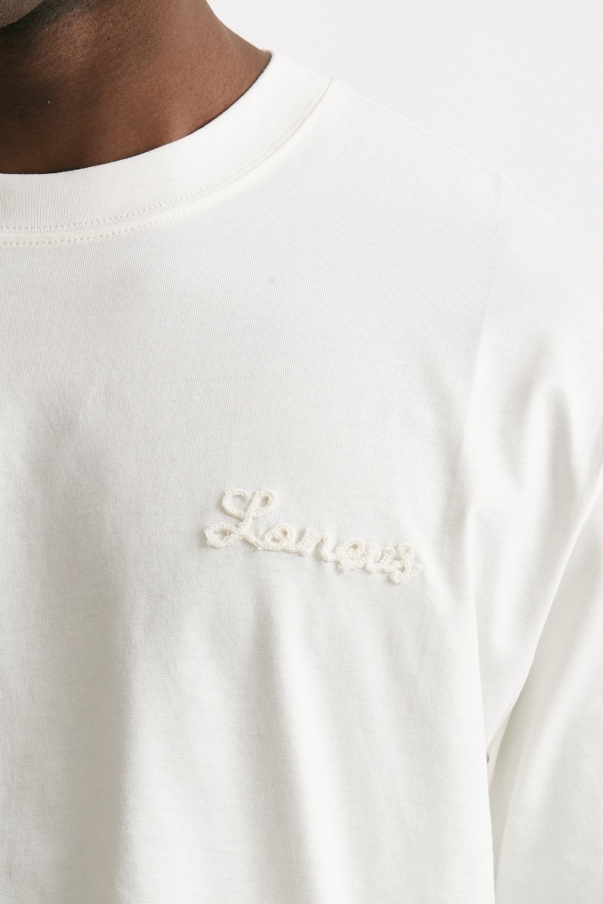 T-shirt in cotone bianco 