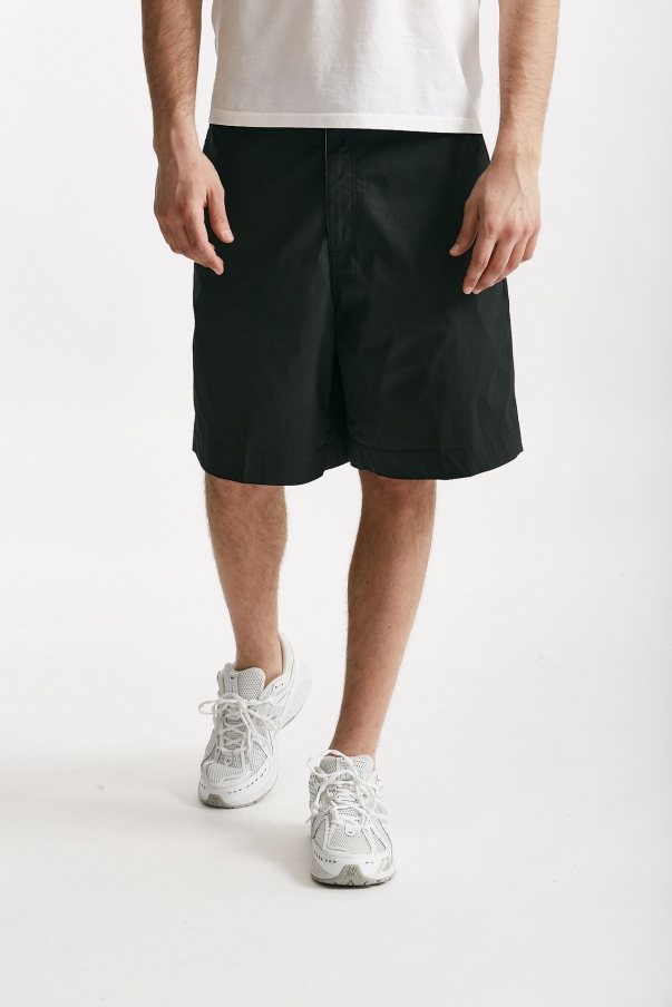 Bermuda cotone stretch nero