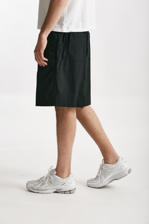 Bermuda cotone stretch nero