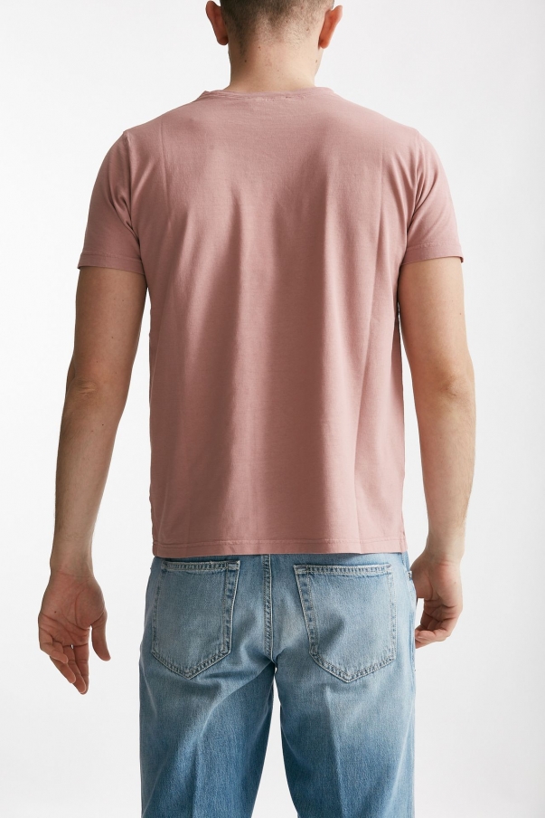 T shirt in cotone rosa