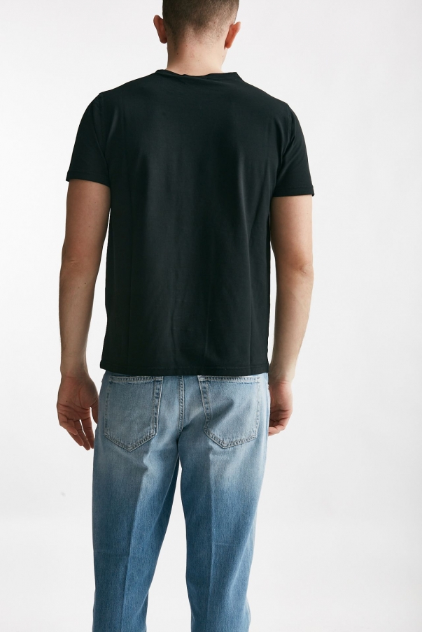 T shirt in cotone nero