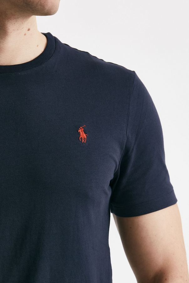 T-shirt in cotone blu
