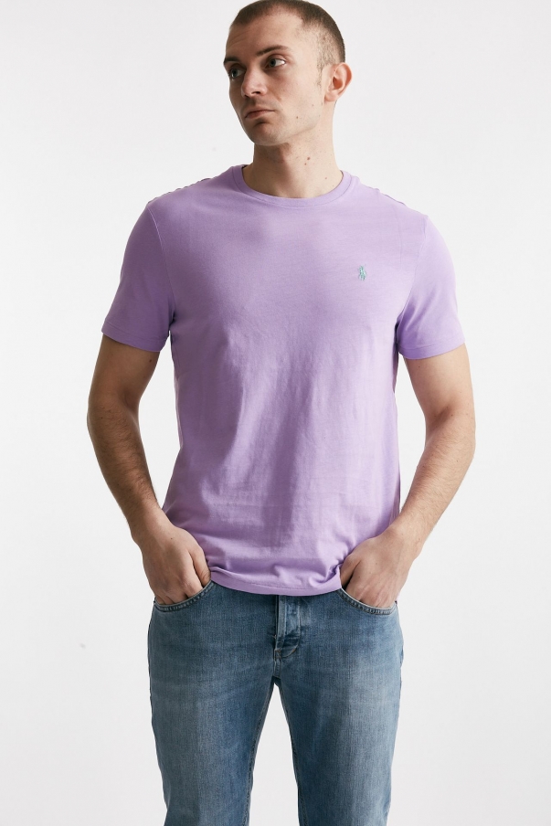 T-shirt in cotone lilla