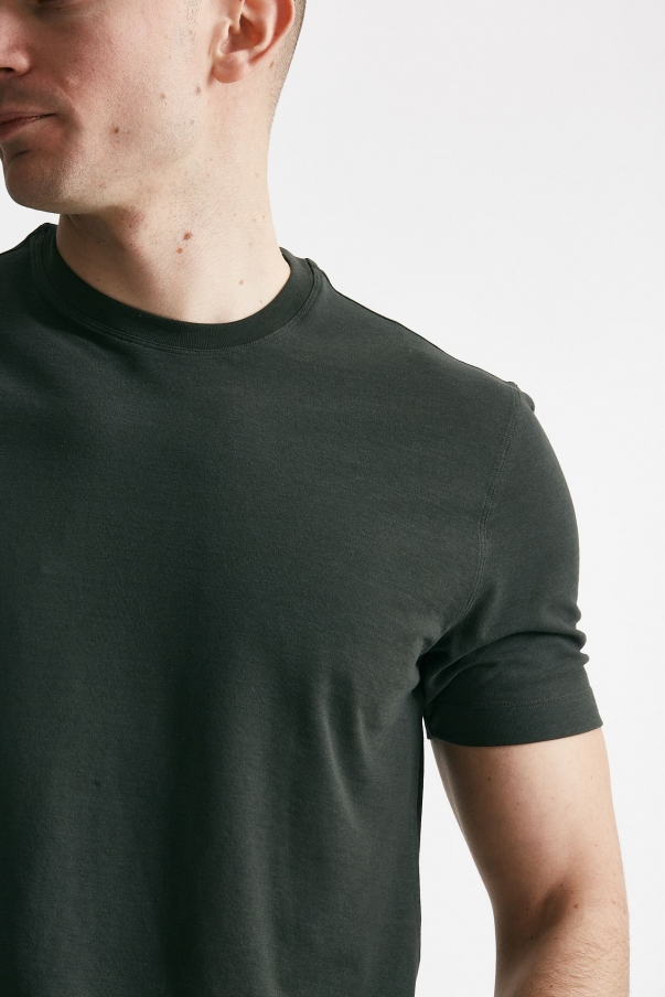 T shirt in cotone verdone Icecotton
