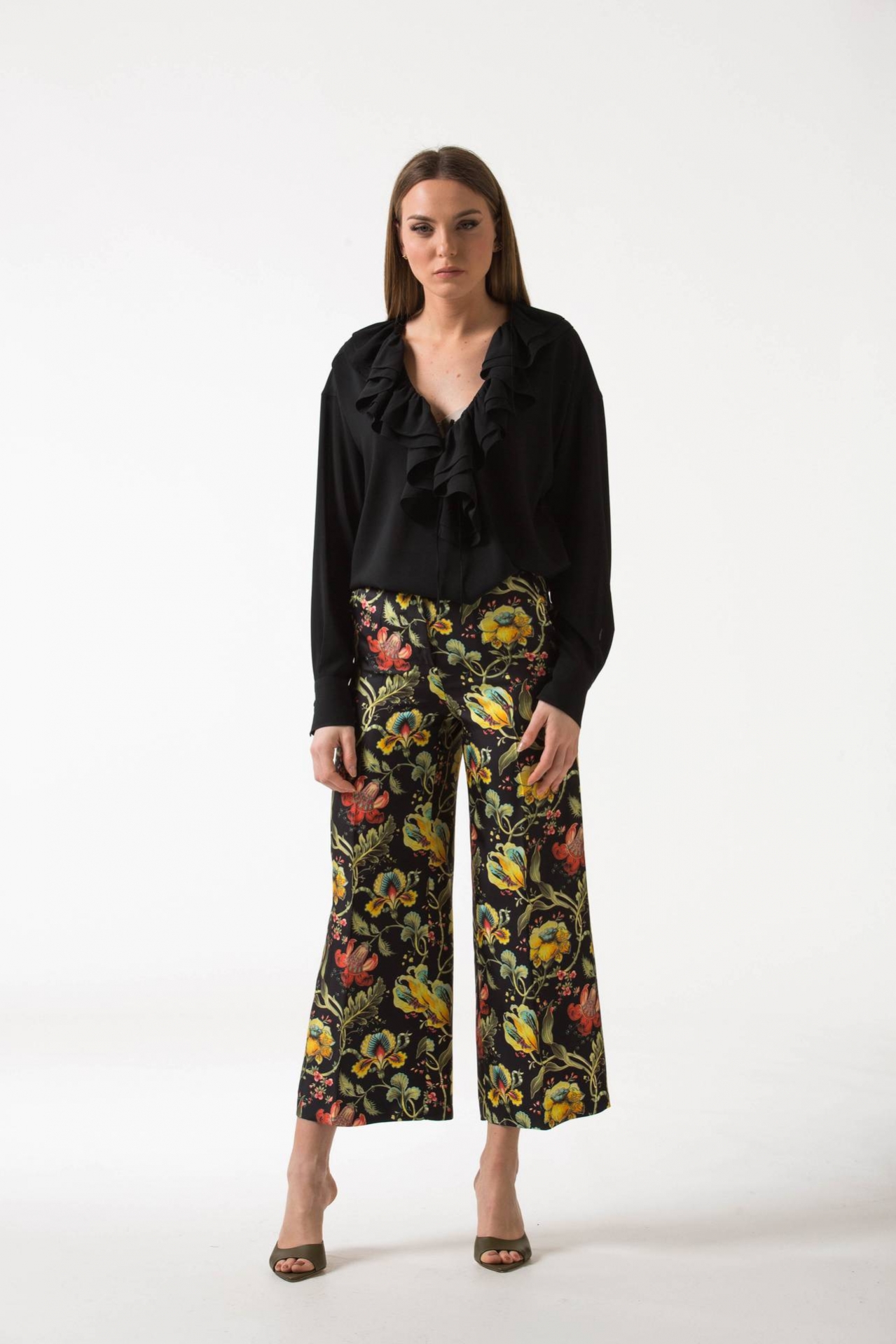 Pantalone in seta