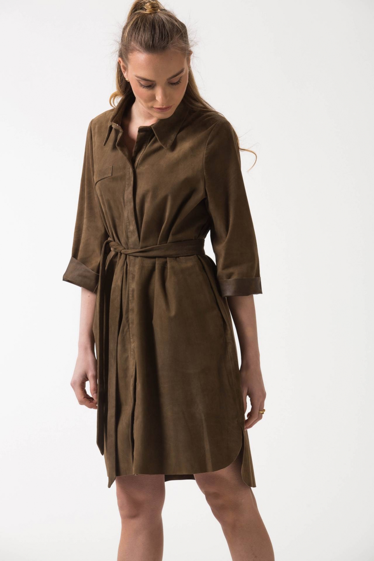Abito in suede