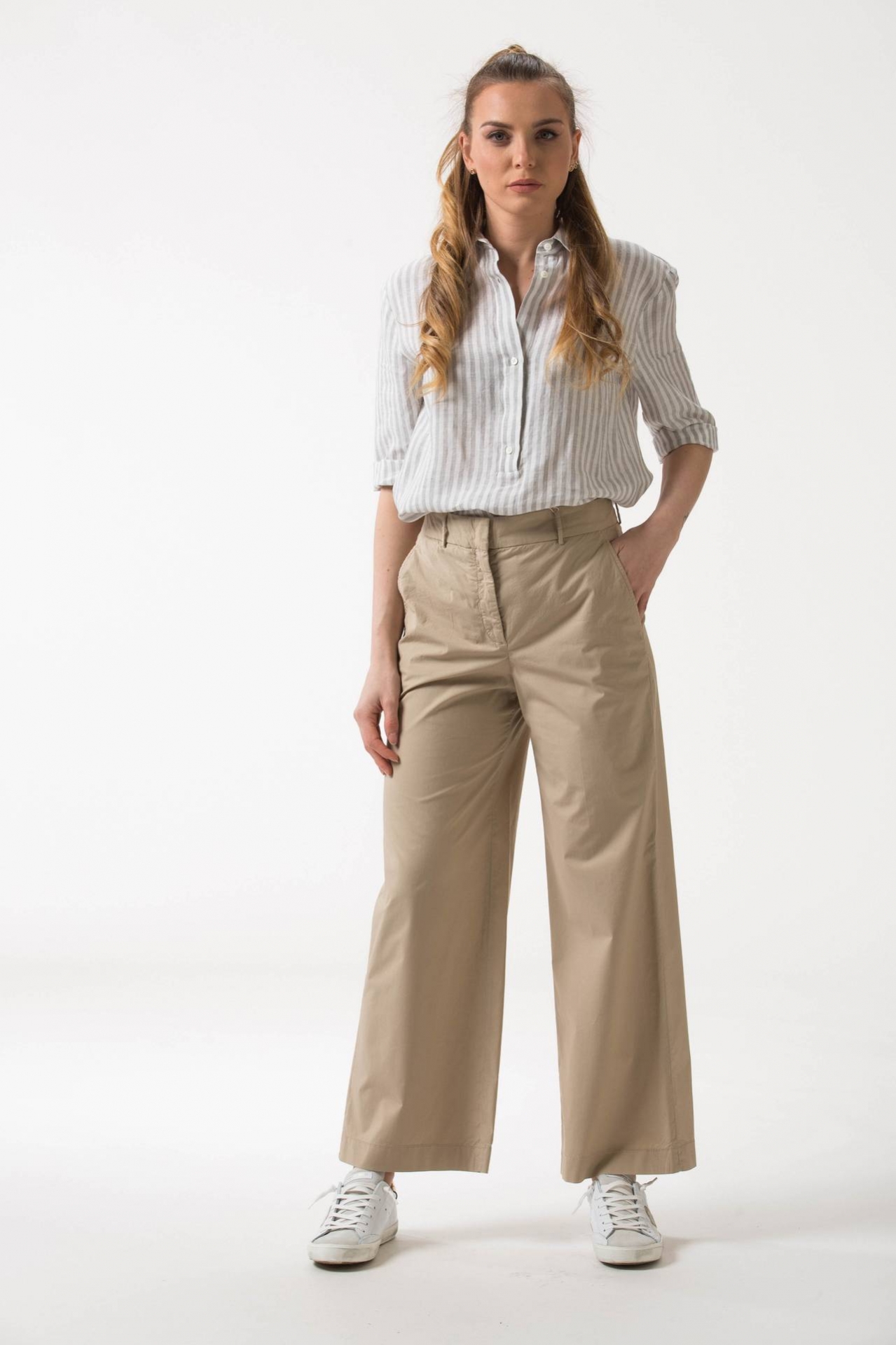 Pantalone vita alta