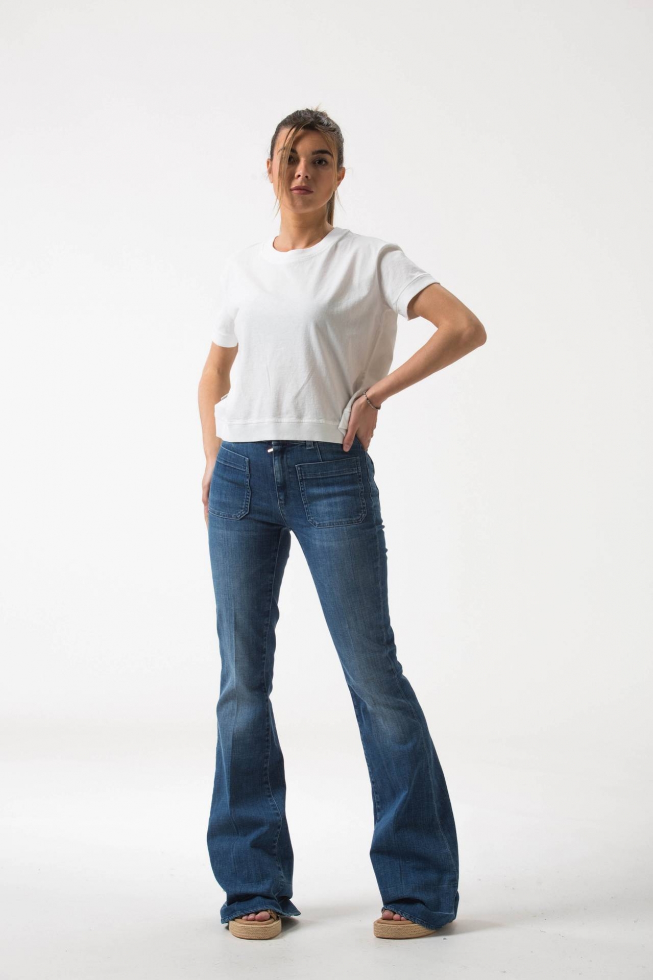 ABOUT YOU Donna Abbigliamento Pantaloni e jeans Jeans Jeans a zampa & bootcut Jeans 