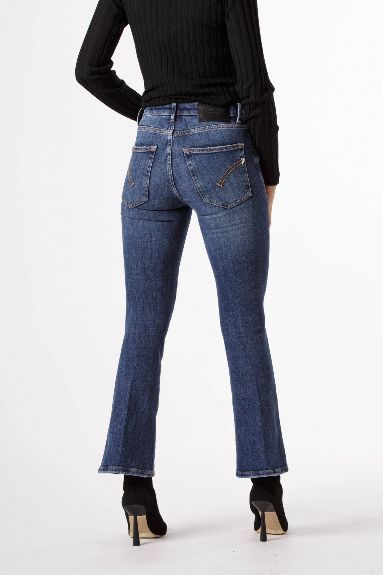 Jeans MANDY crop bootcut