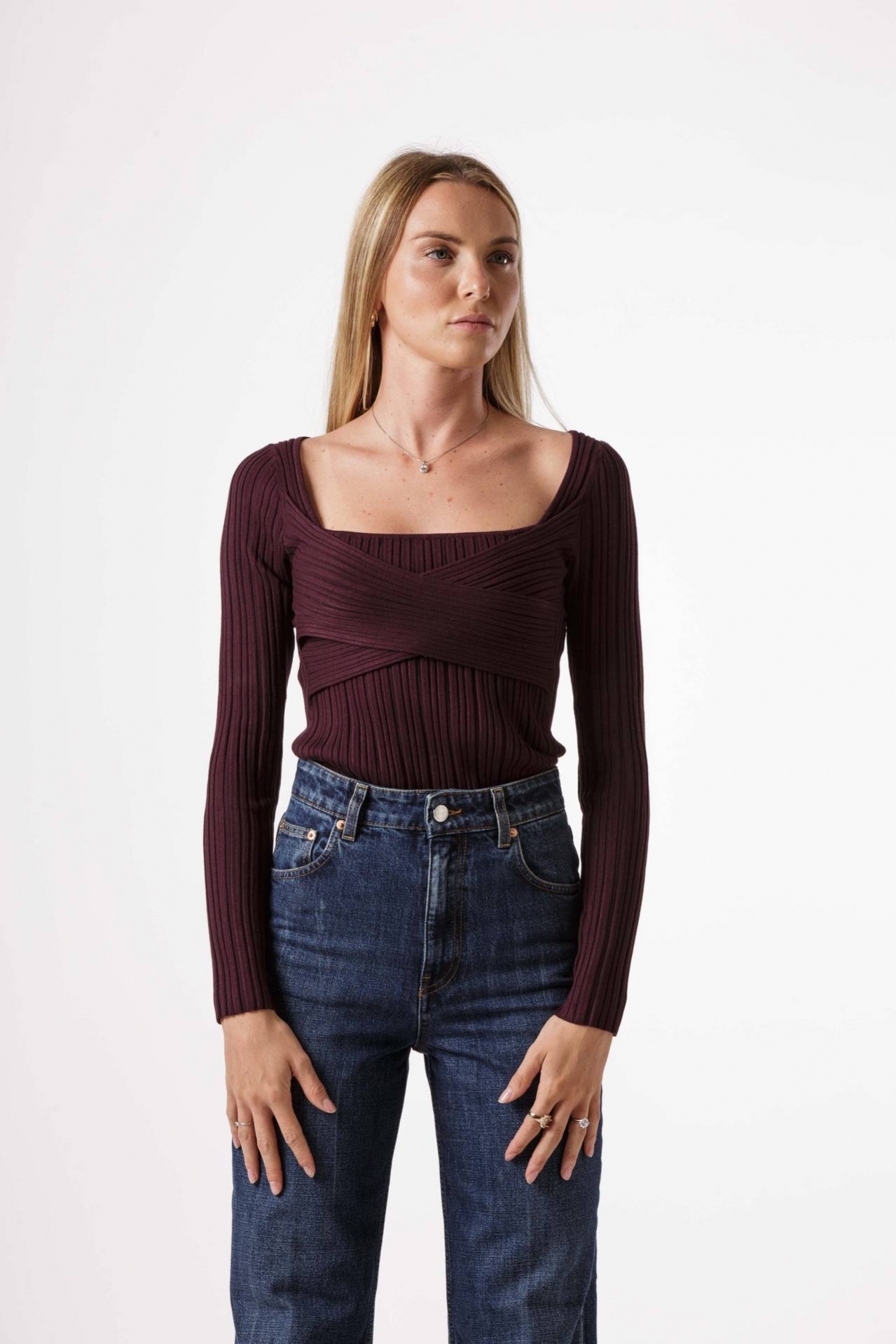 Maglia a costine
