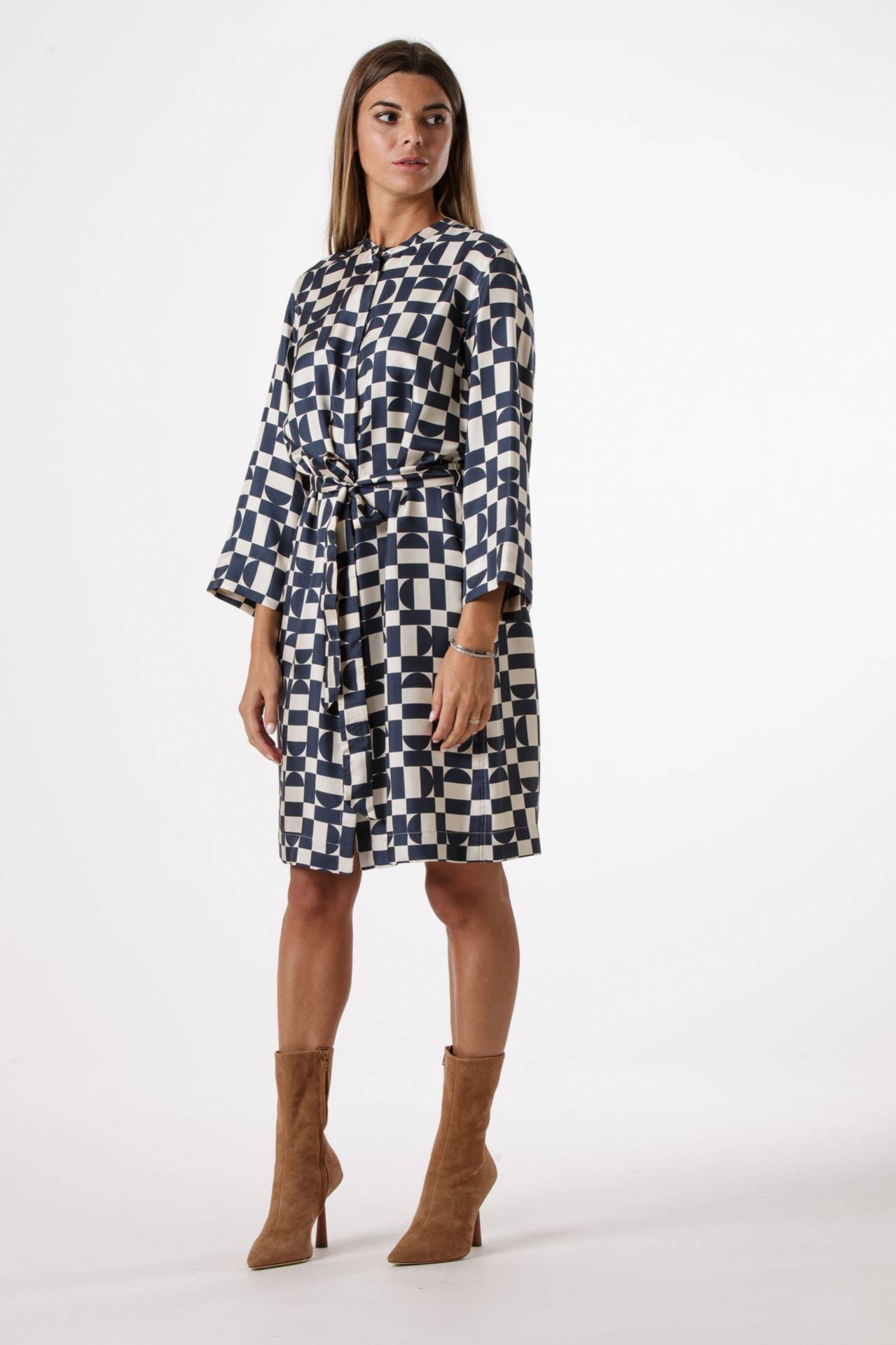 TIMEX patterned dress