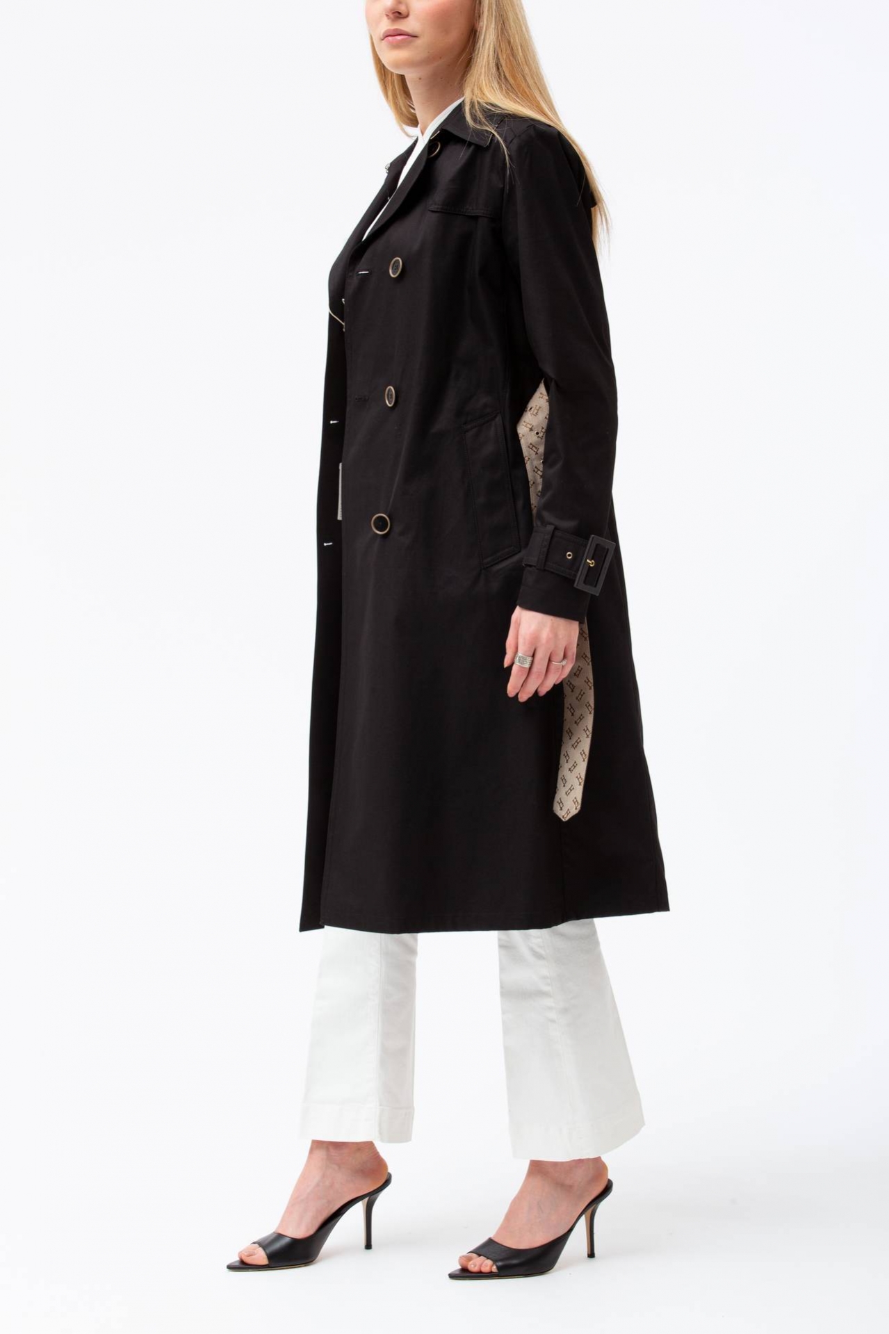 Trench in cotone