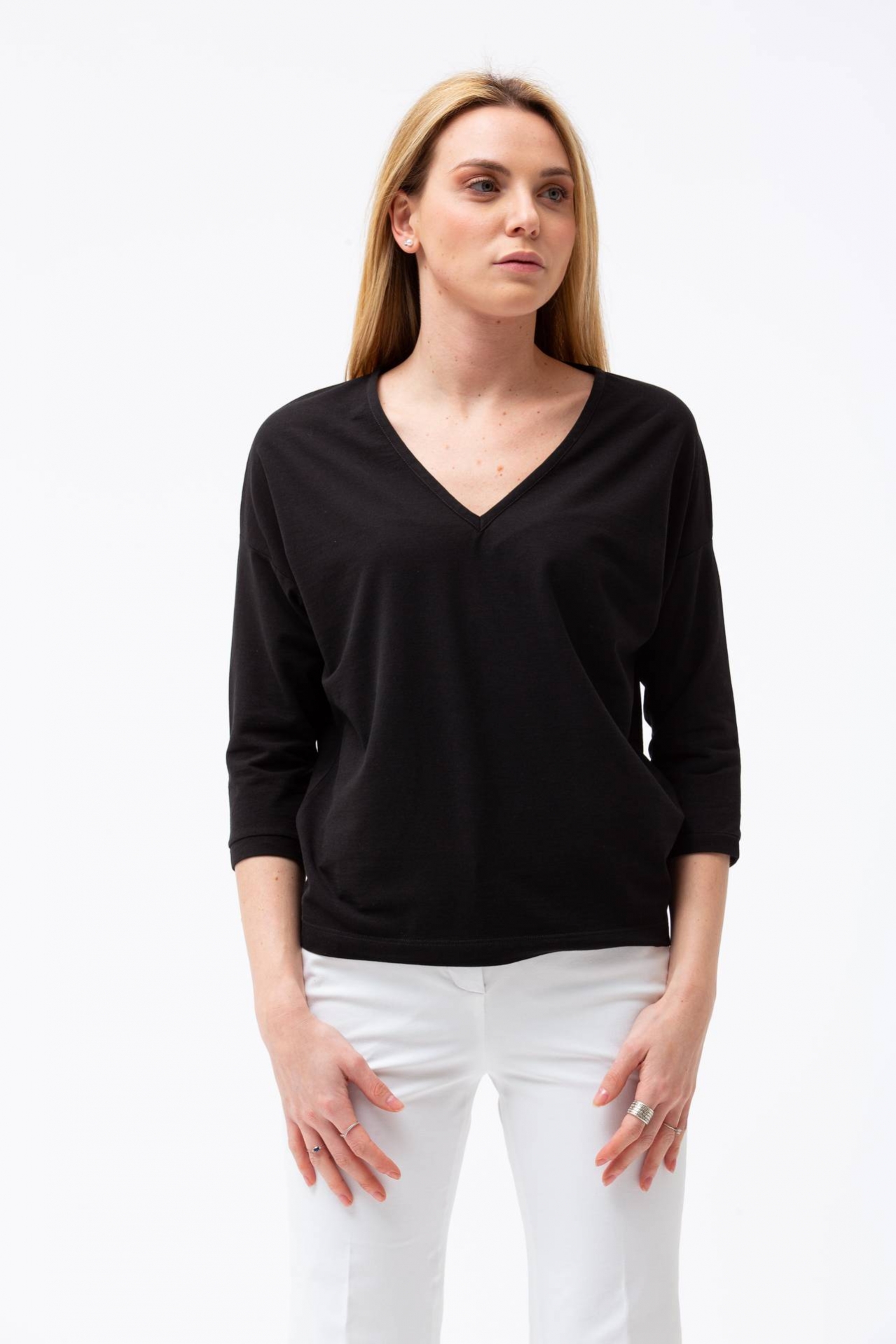 Maglia scollo a v