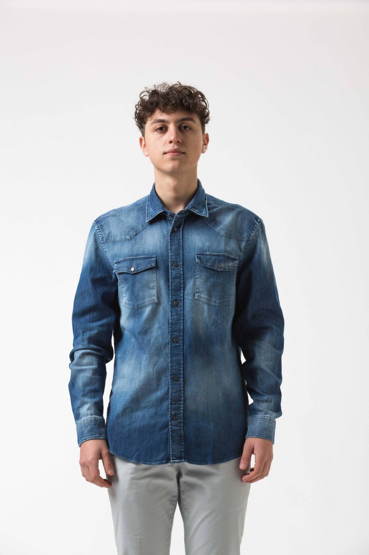 Camicia in denim