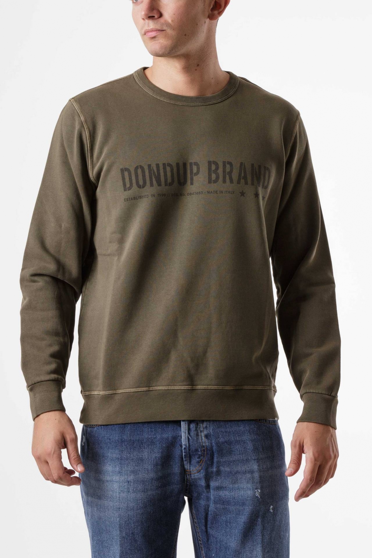 Crew neck sweatshirt