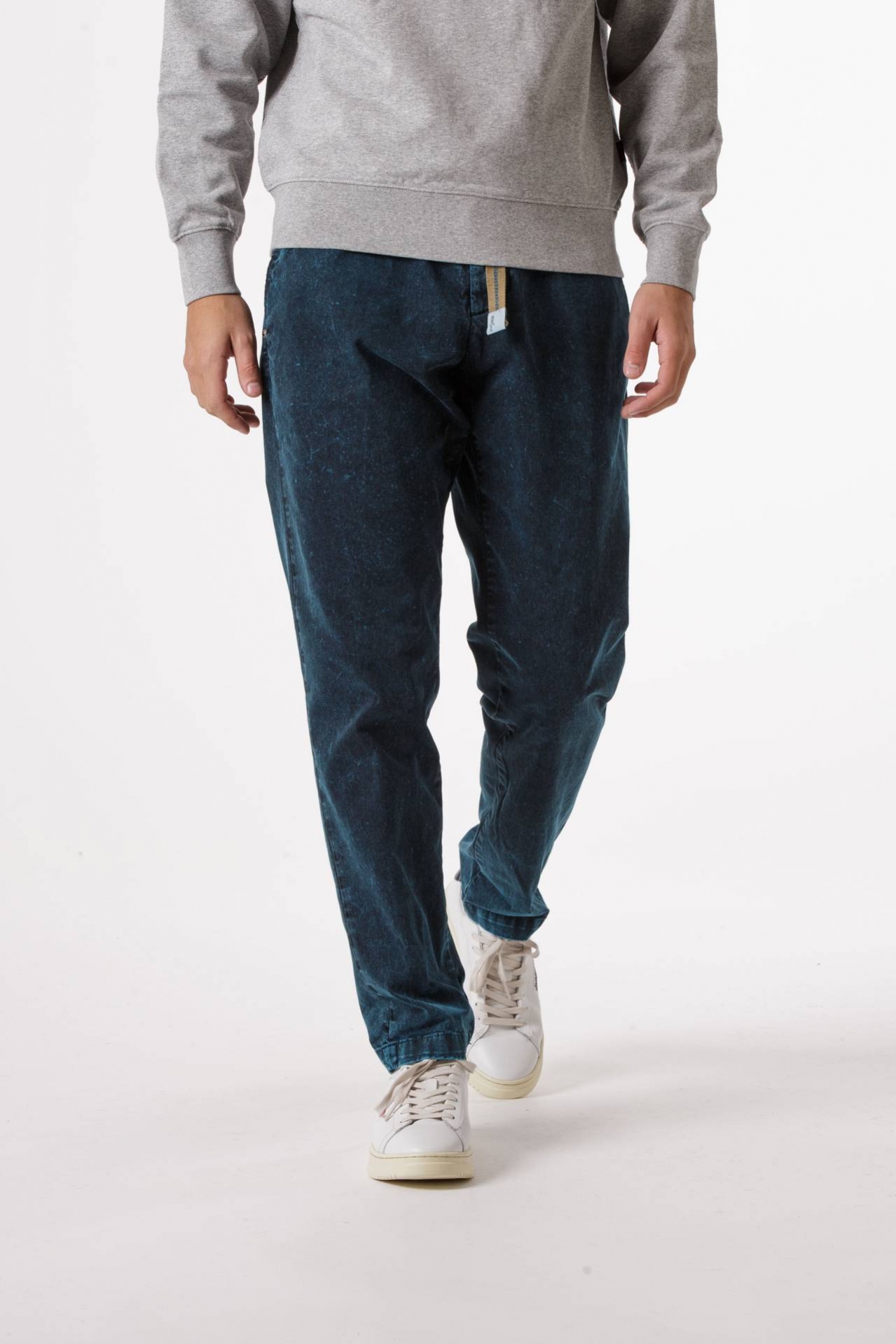 Pantalone in cotone stretch