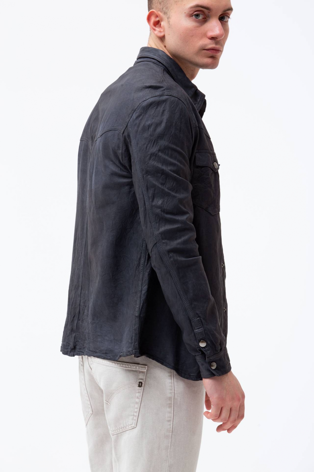 Giubbino in pelle