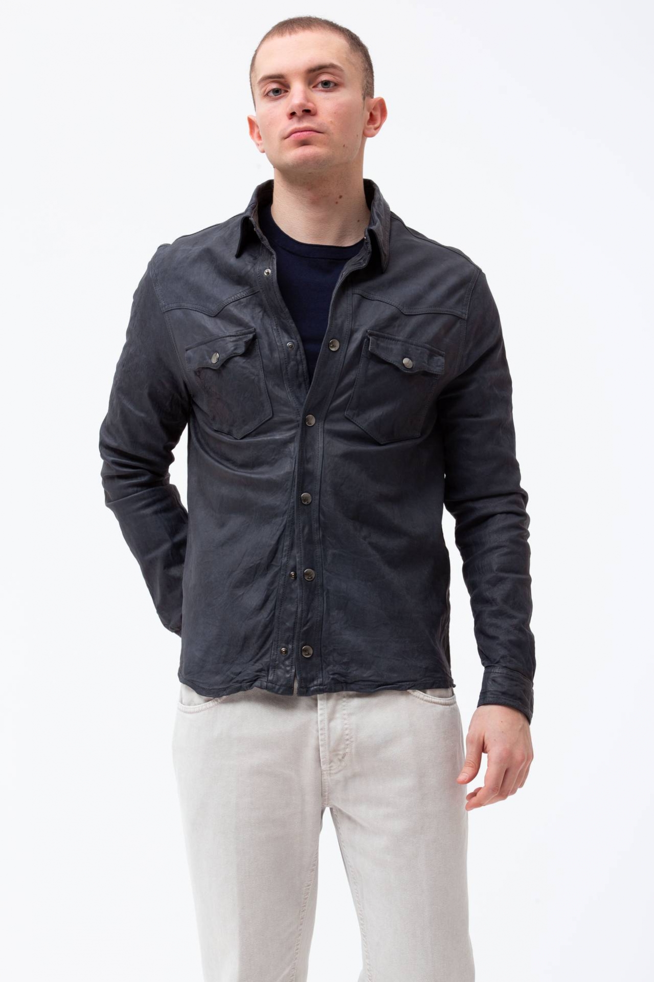 Giubbino in pelle