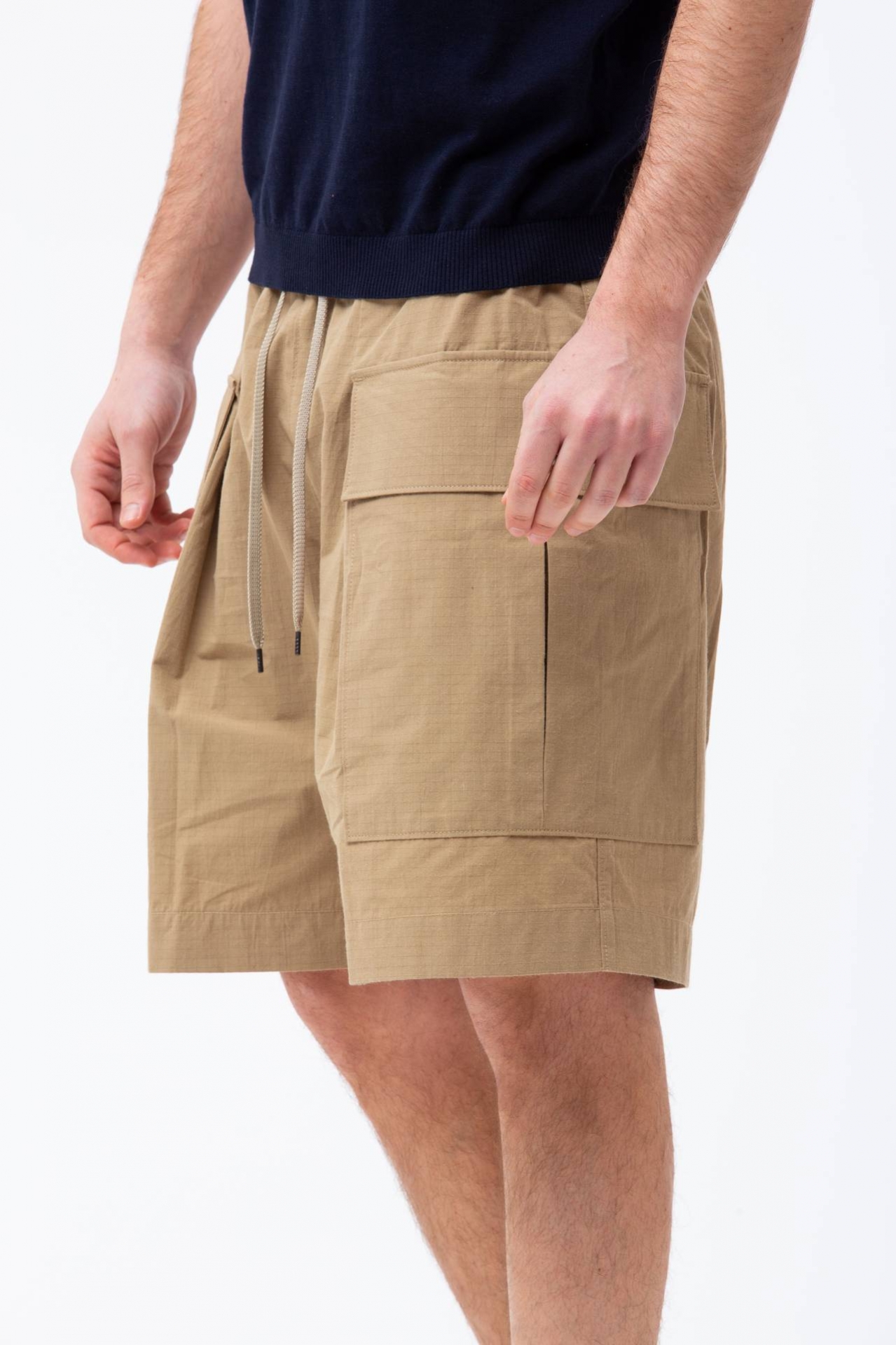 Bermuda in cotone ripstop