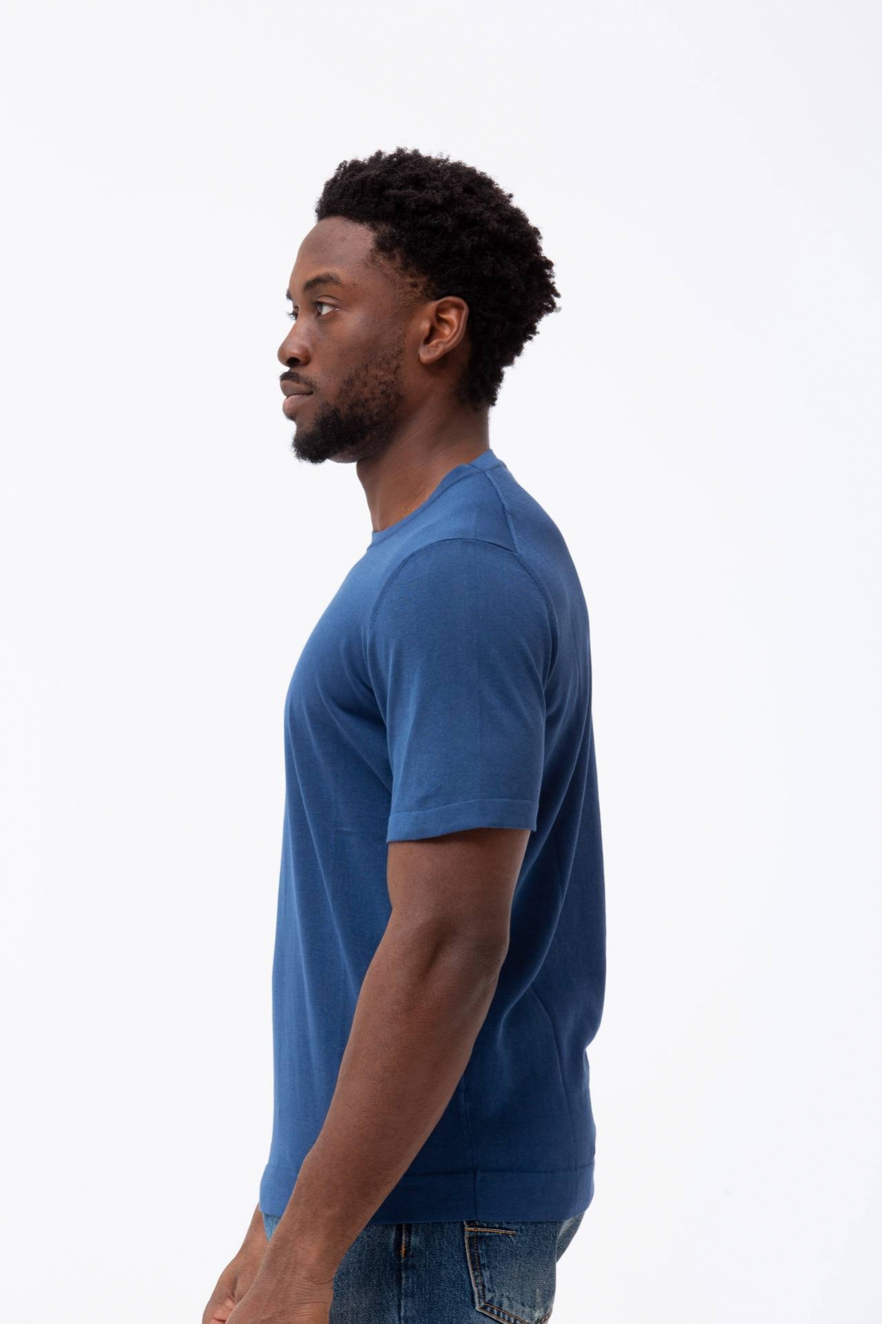T-shirt in cotone lavato