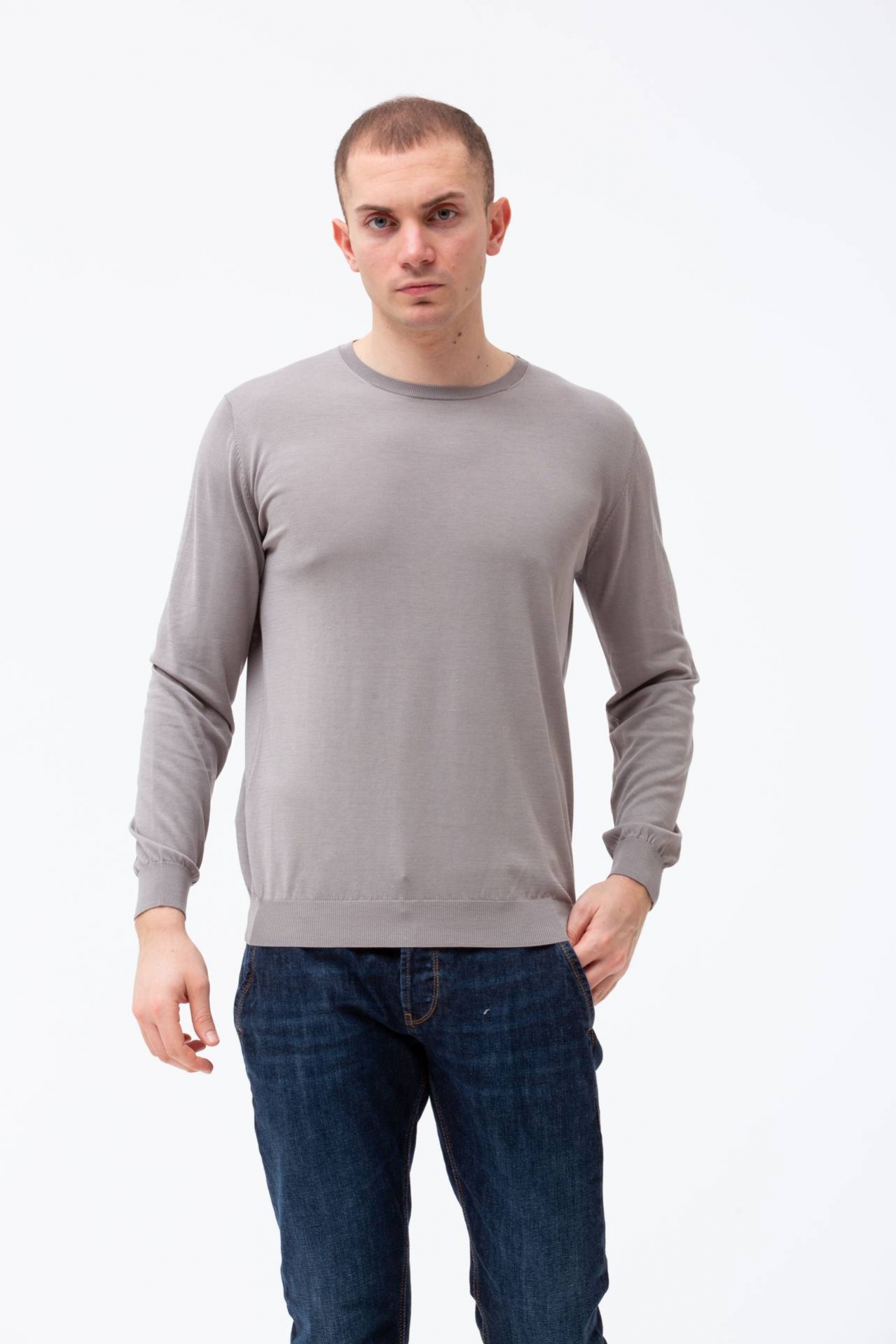 Maglia in seta e cotone
