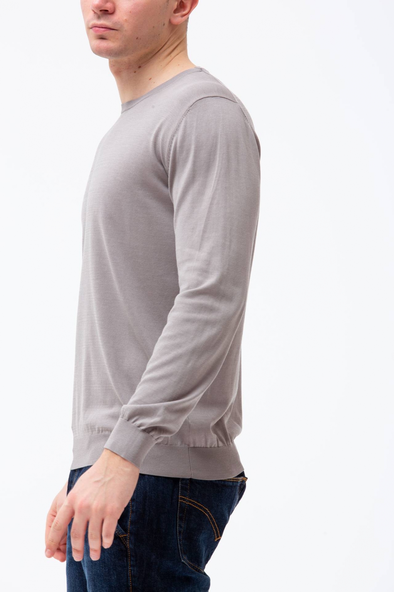 Maglia in seta e cotone